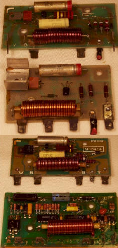 Lincoln and Miller Idler Boards